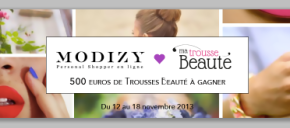Concours Modizy et Ma Trousse Beauté